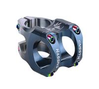 Zpengtai Potencia Bicicleta Carretera MTB Power Stem Bicicleta de Carretera montaña 35mm Varilla Manillar Mesa Elevador vástago Ajustable 31 8 Ciclismo(Grey-Titanium)