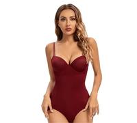 ZPFDSG Fajas Reductoras Mujer Moldeadores de Cuerpo for Mujer, corsé Moldeador Adelgazante, Ropa Interior, Body de una Pieza, Ropa Interior, corsés, Ropa de Mujer(Winered,XXL)