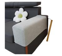 ZPFDSG Funda Reposabrazos Sofa 2 Fundas elásticas for reposabrazos de Jacquard, for sillón, sofá o Individual(Light Grey)