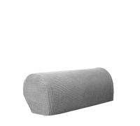 ZPFDSG Funda Reposabrazos Sofa Juego de 2 Fundas for reposabrazos sofá, Forro Polar, elásticas, for sillón(Light Grey)