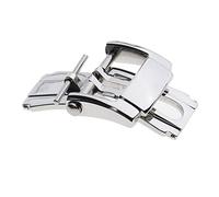 ZPGVWXKO 1 Pieza Hebilla Mariposa para Reloj con Cierre Automático Broche de Repuesto Y Barra Metálica Hecha de Acero Inoxidable Adecuada para Relojes