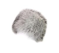 ZPGVWXKO Gorro Unisex de Invierno Sintético, Grueso, Cortavientos, Cálido, para Esquí, para Nieve, Viajes, Caminar Y Montar en Bicicleta, blanco negro