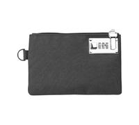 ZPGVWXKO Monedero con, Monedero Bancario con, Bolsa para Guardar Objetos Pequeños, Tarjetero, Negro