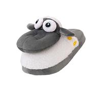 ZPGVWXKO Pantuflas Cálidas de Invierno, Pantuflas de Felpa, Pantuflas Ligeras Novedosas, Pantuflas de Invierno Cómodas para Mujer, Código Femenino 32 a 36