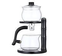 ZPGXLRZ Lazy Kungfu Juego de té de cristal (tetera, madera)