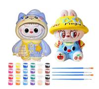 ZPPLD Kit Pintura Yeso,Yeso Figuras para Niños Kit,Juguetes Yesos,Juguetes Niños 3 4 5 6 7 8 9 10 Años Regalos Para Cumpleaños, Navidad, Comunion