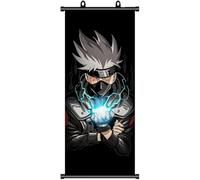ZPPLD Póster de Naruto, póster de pergamino de Naruto, póster de Kakashi, póster de anime grande, póster de manga para decoración de pared, 70x30 cm