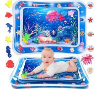 ZPQAODI Esterilla de juegos de agua para bebé, esterilla de juego inflable, 66 x 50 cm, alfombrilla de agua para bebé, esterilla de juego llena de agua, juguete para bebé y agua para regalo