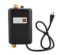 ZPSHYD Calentador de agua eléctrico sin tanque, 110 V, 4500 W, calentador de agua eléctrico instantáneo para debajo del fregadero, calentador de agua caliente eléctrico sin tanque para cocina y baño