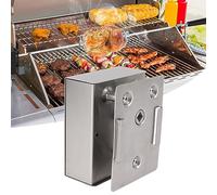 ZPSHYD Motor de Parrilla Giratoria de Alto Par,Motor de Barbacoa(12 V,70Kg),Controlador De Acero Inoxidable para Parrillas Grandes para BBQ