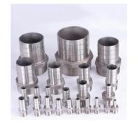 ZPTPNGWH 1PC 3/4" BSPT Male 19mm Hose Connector 304 Stainless Steel Hosetail Coupler