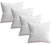 ZPUBLI+ 4 Rellenos de Cojines de Varias Medidas, Fibra, Costuras internas. Relleno para Cojines de Gran Densidad y Volumen para Cojines de sofás, Camas, Suaves e indeformables (4, 40x40)