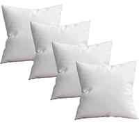 ZPUBLI+ Rellenos de Cojines Varias Medidas, Fibra, Costuras internas. Relleno para Cojines de Gran Densidad y Volumen para Cojines de sofás, Camas, Suaves e indeformable (4, Cuadrado, 65X65)