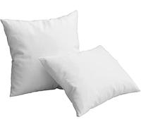 ZPUBLI+ Rellenos de Cojines Varias Medidas, Fibra, Costuras internas. Relleno para Cojines de Gran Densidad y Volumen para Cojines de sofás, Camas, Suaves e indeformable (2, Cuadrado, 50X60)