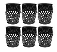 ZPurifylline 6PCS Pla Ser Basket, iard STO, Set of 6 Web s for Pool Table, ing Under Desktop for Home and Billiard Pr, to with Simple (16CM)