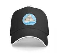 ZPUUCXOVS Diseño de Personajes de Dibujos Animados de la Familia Cute Seals. Ilustración Vectorial Gorra de béisbol Casual de Moda Gorras de béisbol Gorras de béisbol Ajustables
