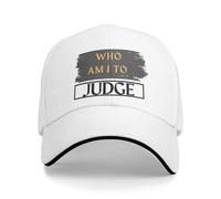 ZPUUCXOVS Gorra de béisbol Judy Can Judge Me Gorra de Camionero Casual Femenina Masculina Diseño de Sol Tenis Skate Gorras de béisbol Regalo de cumpleaños