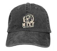 ZPUUCXOVS Hombre Milf de Moda Me Encanta la Pesca Gorra de béisbol Estilo Unisex Gorra de Sol de algodón Desgastado Sombreros Regalo de Viaje de Pescador Gorra