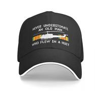 ZPUUCXOVS Nunca ENTIENDAS A UN Viejo Que VOLABA EN UN UH-1 HUEYCap Gorra de béisbol Gorra de Golf Hombre Sombrero Gracioso Hombres, Sombreros Femeninos