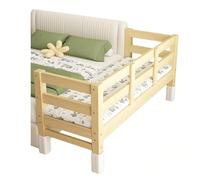 ZPVXRVQ La Cama para Niños Se Ensancha La Cabecera, El Marco De La Cama De Madera, La Cama De Pino Macizo, Aplicable A Bebés, Adultos, Niños, Adolescentes(150x60cm)