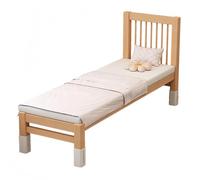 ZPVXRVQ Marco de Cama con Plataforma de Madera, Cama de Empalme ensanchada, Camas para niños, con barandillas, Adecuado para Adultos, niños y Adolescentes(200x80cm)