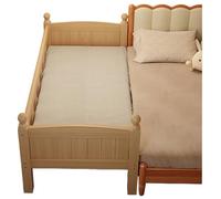 ZPVXRVQ Marco de Cama con Plataforma de Madera, Cama Infantil de Montaje Sencillo con barandilla, Base de Madera Maciza, Soporte de Listones de Madera, para Adultos, niños, Adolescentes(160x70cm)