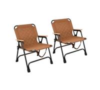 ZPVXRVQ Silla Plegable Compacta de Campaña, Asiento Portátil para Exterior con Soporte Reforzado