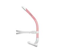 ZPVXRVQ Snorkel de Natación - Entrenador Respiratorio para Estilo Libre, Niños a Adultos(Rosa)