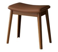 ZPVXRVQ Taburete de tocador con Forma de Silla de Montar, Taburete con reposapiernas Reforzado, Banco de Piano Moderno, Asiento tapizado para la Entrada del Dormitorio