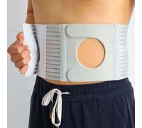 ZPWHYS Cinturón Ajustable For Hernia De Ostomía, Cómodo Y Seguro, Fácil De Limpiar Adecuado For El Cuidado Postoperatorio Tanto For Pacientes Masculinos Como Femeninos(Basic16cm,XL)