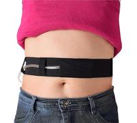 ZPWHYS Cinturón For Catéter De Diálisis Peritoneal, Elástico De Tamaño Ajustable, Cómodo Y Transpirable Soporte Seguro For Tubos De Diálisis Y Sondas De Alimentación PEG(Black,M(70-100CM))