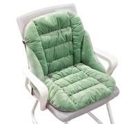 ZPWHYS Cojín Calefactable For Silla con Respaldo Completo, Control De Temperatura De 9 Niveles, Calentamiento Rápido, Cómodo Y Fácil De Instalar Ideal For Sillones De Oficina En Casa(Green1)