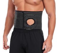 ZPWHYS Faja De Soporte For Ostomía For Hombres Y Mujeres, Fabricada Con Tejido Elástico, Cómoda Y Transpirable Adecuada For Pacientes Con Colostomía Previene La Hernia.(M)
