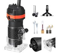 ZPYXBH Enrutador Laminador De Madera, Fresadora Para Madera, 800W 30000R/MIN Herramienta Para Madera, Recortadora Manual Eléctrica, Profesional Router Para Trabajos De Artesanía En Madera