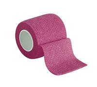 ZPYXBH Venda Cohesiva Envoltura Tape, Autoadhesivo Flexible Vendaje 5 Cm X 4,5 M, Vendaje Autoadhesivo para Primeros Auxilios, Lesiones Deportivas, Hinchazón Y Esguinces De Tobillo Y Muñeca,Rosado