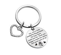 ZQEOU Regalo de peluquería para perros, compañero de trabajo, Keychan, joyería de agradecimiento para mascotas, regalo de Navidad, Llavero de peluquero para perros, Estandar