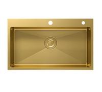 ZQFHSX Fregadero utilitario de doble agujero con cesta de drenaje de sifón de acero inoxidable, lavabo grande y pequeño para cocina, restaurante, despensa, apartamento, lavado (75 x 45 21 cm)