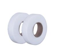 ZQINGQING Cinta Termoadhesiva Para Dobladillos 3/1 Uds. Tela Adhesiva De Entretela No Tejida Doble Cara for Ropa, Cinta Dobladillo for Planchar, Web for Manualidades Costura DIY(2PCS-1cm x 60m)