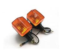 ZQINGQING Intermitentes Moto Accesorios profesionales, indicador de motocicleta, lámpara intermitente, ajuste ámbar, uso for Honda CBT125, luz señal giro, Moto(2 PCS)