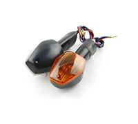 ZQINGQING Intermitentes Moto Indicadores de luces intermitentes for motocicleta, compatibles For Honda CBR600 F4i/F5 CBR1000 RR CB900 Hornet 919 CB400 05-up CB1300(Orange)