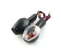 ZQINGQING Intermitentes Moto Indicadores de luces intermitentes for motocicleta, compatibles For Honda CBR600 F4i/F5 CBR1000 RR CB900 Hornet 919 CB400 05-up CB1300(White)