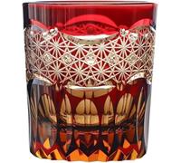 ZQINGQING Vasos Cristal Vasos De Whisky Colores Cortados A Mano for Limpiar Vidrio Antiguo, Artículos Barra Cristal Grabados(Color 3)