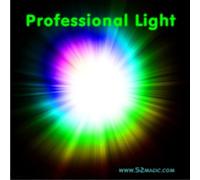 ZQION Juego de luces profesionales para escenario, accesorios mágicos superligeros, para fiestas, espectáculos de mago, trucos de magia profesionales para magos, accesorios mágicos (verde)