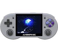 ZQJYMXY Consola de juegos portátil retro RG353P con tarjeta TF de 64G, 4452 juegos preinstalados, sistema operativo dual Android 11 y Linux, pantalla multitáctil y soporte for modo de manejo