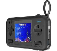 ZQJYMXY Consola De Juegos Power Bank 2 En 1, Power Bank De 8000 Mah Incorporado 3 Cables De Datos Ocultos Diferentes Y 416 Juegos Clásicos for El Mejor Regalo Infantil,Negro (Size : Black)