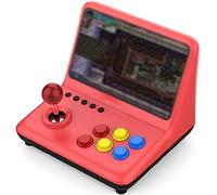 ZQJYMXY Consola de juegos recreativos Retro M13, consola de juegos con Joystick de 9 pulgadas y 64G con 2 asas y Cable HD de 3M, juego NES 10000 GBA integrado