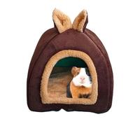 Zqkimzi Cama pequeña para nido de animales, cama de invierno Hedgehog, nido de hámster no deslizante