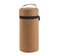 Zqkimzi Camp Light Bag, Cylindrical Tote Bag, Portable Tank Case, Travel Light Organizer, Anti-Collision Tank Bag, 13x27 cm, Heavy-Duty Camping Lights Organizer for Burning Air Tanks