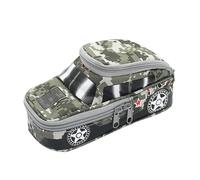 Zqkimzi Car Pencil Pouch for Boys, Large Capacity Camouflage Pencil Bag, Stylish Multipurpose Pen Bag - Cool Pen Pouch for Markers, Erasers, Color Pens, School Supplies Organizer