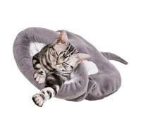 Zqkimzi Cat Nest Snuggle Sack, Soft Puppy Burrow Pad, Kitten Cuddler Bed, 50x40x10 cm, Cat Sleeping Bag and Snuggle Sack for Ultimate Comfort and Warmth for Indoor Cats and Dogs